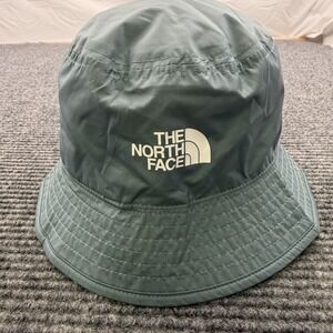 The North Face Sun Stash Bucket Hat Adult Unisex Sz S/M Blueish Gray Pocket NWT